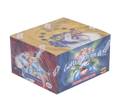 1999 Wizards of the Coast "Pokemon" Base Set Booster Unopened Box (36 Packs)